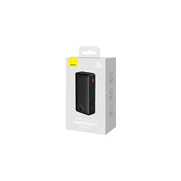 Батарея універсальна Baseus Airpow 30000mAh 20W PD/3.0, QC/3.0, black (PPQD090101) - мініатюра 2
