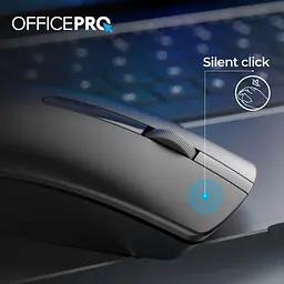 Бездротова миша OfficePro M175B Silent Click Wireless Black (M175B) - мініатюра 8