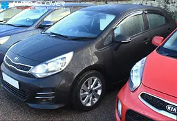 Дефлектори вікон ветровики для Kia Rio 2010-2017 Europe 4 шт (Auto Clover) - мініатюра 7