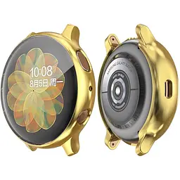 Чохол-накладка DK Silicone Face Case для Samsung Galaxy Watch Active 2 (R830 / R835) 40mm (gold) - мініатюра 2