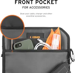 Чохол-сумка UAG Shock Sleeve Lite для Apple iPad Pro 13 2024/2025 / iPad Pro 12.9 2020/2021/2022 / iPad Air 13 2024/2025 Grey (982400113030) - мініатюра 7