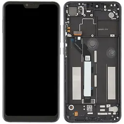 Дисплей Xiaomi Mi 8 Lite чорний, з рамкою, Midnight Black