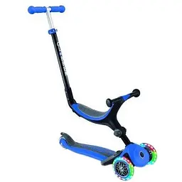 Самокат Globber Go up foldable plus, колеса з підсвічуванням, синій (643-100) - мініатюра 6