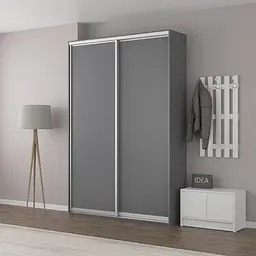 Шафа-купе Idea серія 1 160 x 45 x 240 см Антрацит
