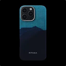 Карбоновий чохол Pitaka Tactile Woven Case (Lumintex™ Edition), що світиться в темряві, StarPeak Over the Horizon для iPhone 16 Pro (KI1603POTH) - мініатюра 2