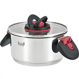 Каструля Krauff 1.9 л зі скляною кришкою 16 см (26-303-018)