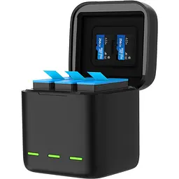 Зарядний пристрій Telesin 3-Channel Battery Charger для HERO 9/10/11 (GP-BCG-901) [76677] - мініатюра 5
