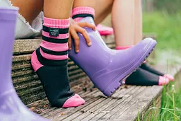 Шкарпетки водонепроникні дитячі Dexshell Children soсks pink, р-р S, рожеві - мініатюра 8