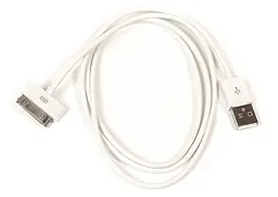 Кабель PowerPlant USB - 30pin (4/4s), 1 м