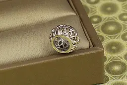 Кулон шарм Xuping Jewelry петелька 7 мм сріблястий - мініатюра 3