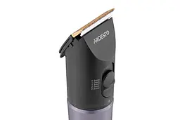 Машинка для стрижки Ardesto HC-Y40-DBS, мережа+акум., насадок-4, титан. напив + кераміка, чорний - мініатюра 10