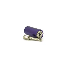 Торцева головка Voltronic універсальна для шуруповерта 7-19 mm (25*52) 3/4 Violet (YT-UnScTVL)