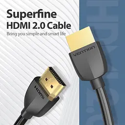 Кабель Vention HDMI-HDMI V 2.0 3 м (AAIBI) - мініатюра 2