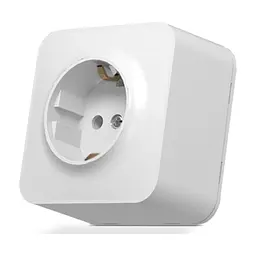 Розетка Videx BINERA IP20 зовнішня 1ая із заземленням біла (VF-BNS21G-W)