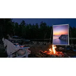 Проектор XGIMI MoGo 3 Pro bundle PowerBase Stand Optical Filter Screen (XN13A-3) - мініатюра 9