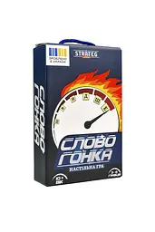 Настільна гра Strateg "Словогонка" Strateg 30824 ЦБ-00299853