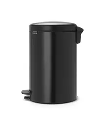 Бак для сміття Brabantia Pedal Bin, чорний матовий, 20 л (114106) - мініатюра 3