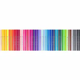 Набір лінерів-пензлів Bruynzeel BRUSHPEN двосторонніх 48кол - мініатюра 2