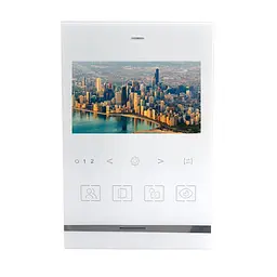 Відеодомофон 4.3” CHICAGO WHITE Light Vision (82-00208)