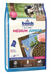 Сухий корм Bosch HPC Medium Junior корм для цуценят середніх порід 15 кг