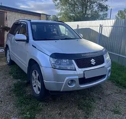Дефлектор капоту мухобійка для Suzuki Grand Vitara 2005- Евро Крепление (Vip Tuning) - мініатюра 2