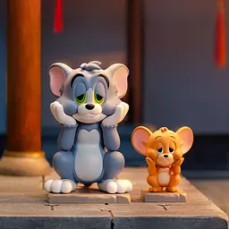 Іграшка-сюрприз Pop Mart Tom & Jerry Серія Forbidden Compass з колекційною фігуркою (TJFC-01) - мініатюра 11