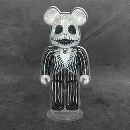 Акрилова колекційна фігурка Bearbrick Jack Skellington
