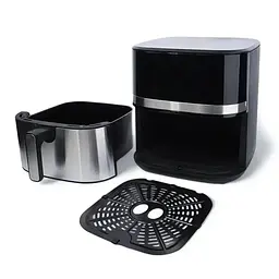 Аерофритюрниця безмасляна Crownberg CB-5549 6.5л електрична з сенсорним керуванням 1600Вт - мініатюра 5