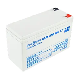 Акумулятор мультигелевий LogicPower AGM LPM-MG 12-7Ah - мініатюра 2