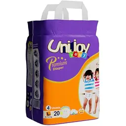 Підгузки Unijoy Premium L 9-14 кг 20 шт. - мініатюра 2