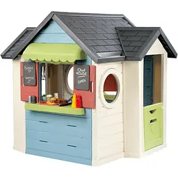 Будинок Smoby Life Шеф Хауз з кухнею, касою та аксесуарами 125х132х135 см (7600810407)