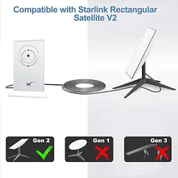 Кабель-заміна Starlink 10 м 32 ft V2 - мініатюра 6