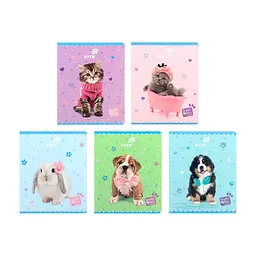 Зошит Kite Studio Pets, 24 аркуша, клітинка (SP26-238), в асортименті