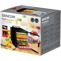 Сушарка для овочів та фруктів Sencor SFD 7000BK - мініатюра 12