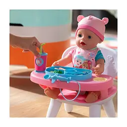 Игровой набор Baby Born Столик для кормления куклы Baby Born S2 Время обеда (840634) - миниатюра 9