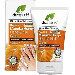 Крем для рук та нігтів Dr. Organic Bioactive Skincare Manuka Honey Hand & Nail Cream 125 мл - мініатюра 2