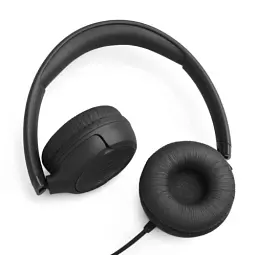 Навушники JBL Tune 530, Black, 3.5 мм, мікрофон, однокнопковий пульт керування, технологія "Pure Bass", складний дизайн, підтримка Siri та Google Now (JBLT530BLK) - мініатюра 6