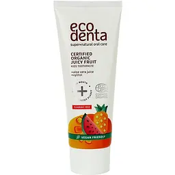 Дитяча зубна паста Ecodenta Certified Organic Соковиті фрукти, 75 мл - мініатюра 2