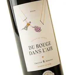 Вино Du Rouge en l'Air 2018 IGP Atlantique червоне сухе 14% 0.75 л  - мініатюра 5