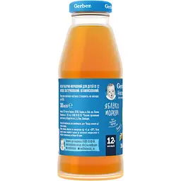 Нектар Gerber яблучно-морквяний для дітей із 12 місяців 1.5 л (5 шт. x 300 мл) - мініатюра 4
