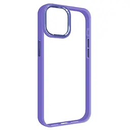 Чехол для Apple iPhone 15, UNIT2, фиолетовый, ударопрочный, прозрачный противоударный чехол-накладка из TPU и поликарбоната (PC), с защитными бортиками, защита всего корпуса от ударов и царапин, ArmorStandart (ARM69970)