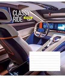 Набір зошитів Школярик Classy ride В5 клітинка 12 аркушів 30 шт. (012-2964K) - мініатюра 5