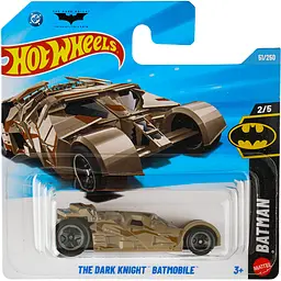 Базова машинка Hot Wheels Batman The Dark Knight Batmobile коричнева (5785) JJJ21-N521