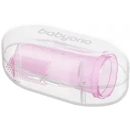 Дитяча зубна щітка BabyOno рожева (723) - мініатюра 3