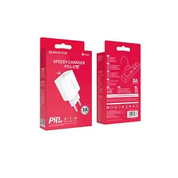 Швидке зарядне Borofone BA38A Plus Speedy PD20W QC3.0 - мініатюра 2