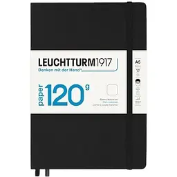 Блокнот Leuchtturm1917 120G Edition, Середній, Чорний, Крапка (363533)