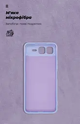 Чехол ArmorStandart ICON для Infinix Smart 10 Plus 4G с камерой, цвет Lavender (ARM87954) - мініатюра 4