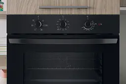 Indesit Духовий шафа Indesit електричний, 66л, A, конвекція, чорний - мініатюра 6