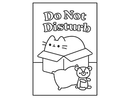 Розфарбовка YES А4 Pusheen, 12 стор. (742918) - мініатюра 3