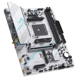 Материнская плата MAXSUN B550M GAMING WIFI ICE (MS-B550M GAMING WIFI ICE) (Socket AM4, AMD B550, Micro-ATX) Б/у - миниатюра 2